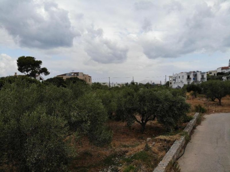 Almyrida Kreta, Almyrida: Grundstück in Strandnähe mit Meerblick zu verkaufen Grundstück kaufen